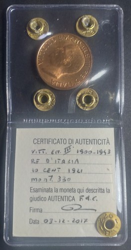 Centesimi ape 1921 fdc - 10,