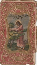 Q1 - Santino Immagine Sacra Gesu 1869 Discreto