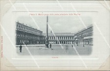 bm20 cartolina venezia citta'  piazza s.marco inizio 900