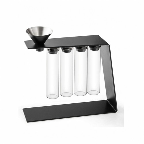 Porta provette caffè con - provette,