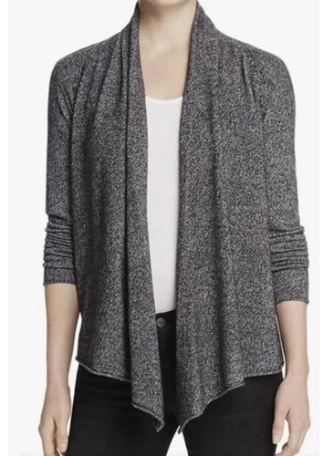Cardigan aqua drape front - cardigan,