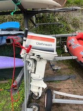 motore johnson 25cv BF 1982, usato, 2 tempi 