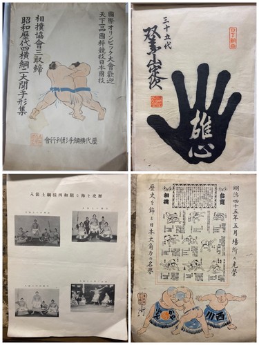 1938 sumo raccolta impronte - raccolta,