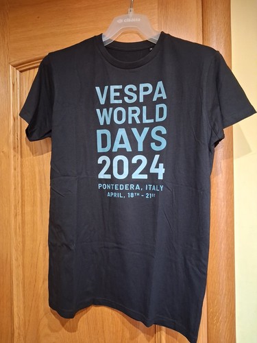 Shirt vespa world - t,