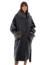 Cappotto cashmere e lana