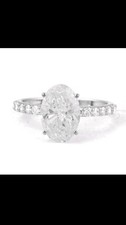 Anello- oro bianco 14 carati-