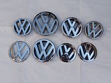 LOTTO stock loghi badge stemmi VOLKSWAGEN 8 PEZZI 7 usati +  1 nuovo