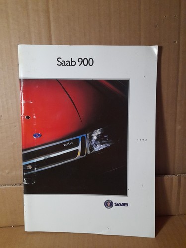 Brochure saab 900 1992 - saab, s