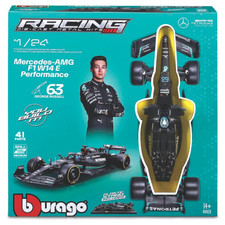 MERCEDES FORMULA ONE 2023 KIT 1:24 Burago Formula 1 Modellino Nuovo