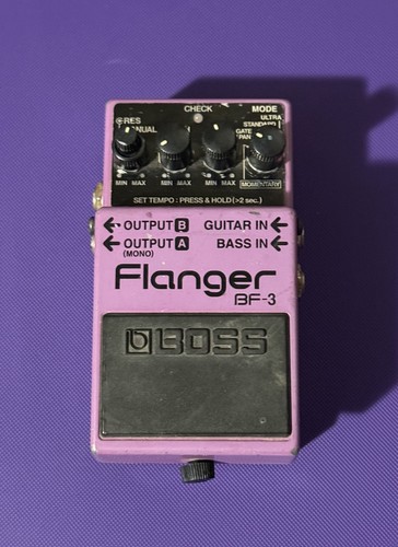 Pedale flanger boss leggi - pedale, bf-3