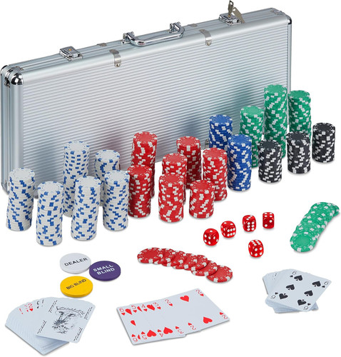 Valigetta poker 500 chips - poker,,