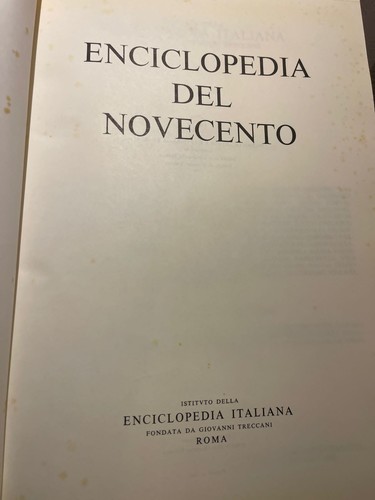Enciclopedia treccani 900 - enciclopedia, +