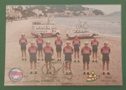 Cartolina ciclismo squadra - cartolina,
