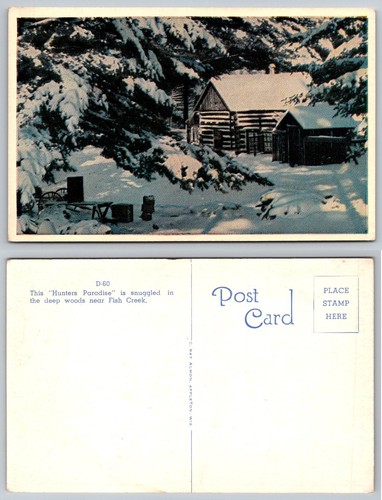 Cartolina epoca hunter - d'epoca, hunter's