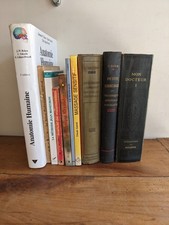 libro antico-1 lotto di 10