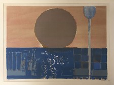 SAETTI BRUNO (Bologna 1902 - 1984) SENZA TITOLO litografia a colori 1972 cm. 49