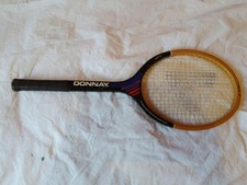 RARA RACCHETTA DA TENNIS VINTAGE IN LEGNO :  '  DONNAY  GLM 3  ' !!