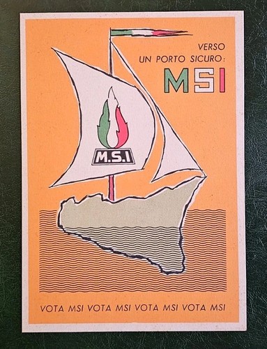 Cartolina propaganda elezioni - propaganda,