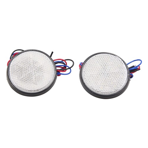 2pcs bianco rotondo forma - rotondo,