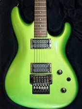 Ibanez JS1000 Made in Japan Green Viper Refinished 2001 with Original Hardcase