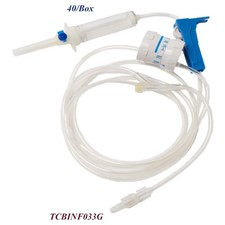 Primary IV Admin Set TrueCare Gravity 1 porta 20 gocce/ml frequenza di gocciolamento 40/scatola
