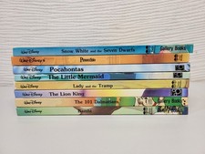Lot of 8 Walt Disney Oversize Hardcover Books Gallery Twin Mouse Works Classic