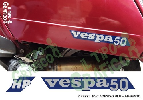 Kit adesivi targhette vespa - kit, 50