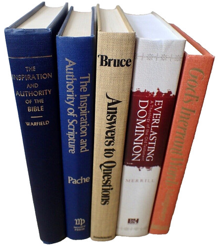 Vtg books theological - vtg, hc