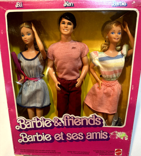 Mattel barbie friends 1982 - barbie,