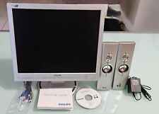 MONITOR PC Philips mod. 170s6 - 17" + casse Trust. USATO.