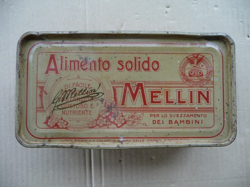 Scatola latta mellin anni - di,