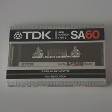 🔴 Audiocassetta vintage TDK