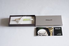 ≪Inutilizzata≫ PELIKAN Limited to 1000 M200 Penna stilografica classica verde pastello F