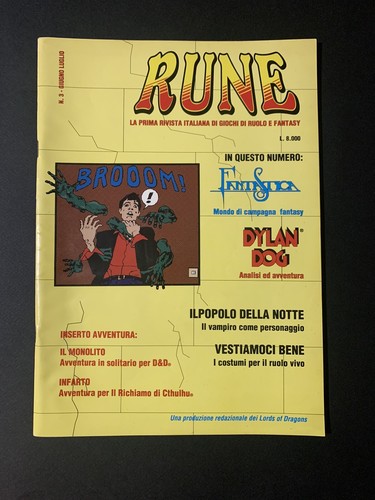 Rara rivista rune con - rivista, articolo