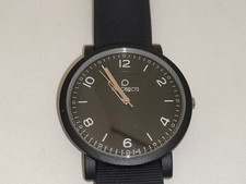 OPS OROLOGIO OPSOBJECTS POSH SS - NERO UOMO DONNA OPSPOSH QUADRANTE NERO SILICON