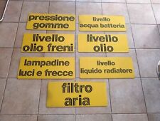 Lotto Insegna Agip Benzinaio