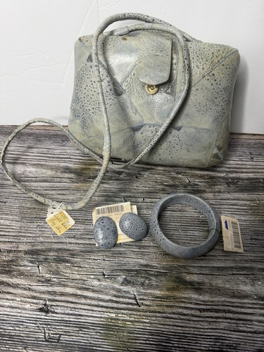 Borsa patchwork vera pelle - , di
