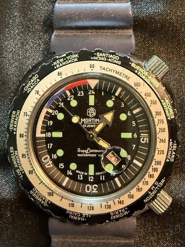 Orologio vintage mortima super - orologio,