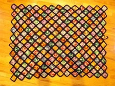 Afghan Lana Uncinetto