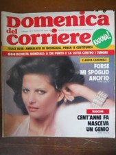 Domenica del Corriere 18 1974 Claudia Cardinale 100 anni Guglielmo Marconi G110B
