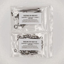 SUZUKI SV 650 N S 1999-2002 Kit viti brugola inox n°1 carburatori SV650