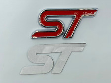 Ford ST Badge Stivali Cromati