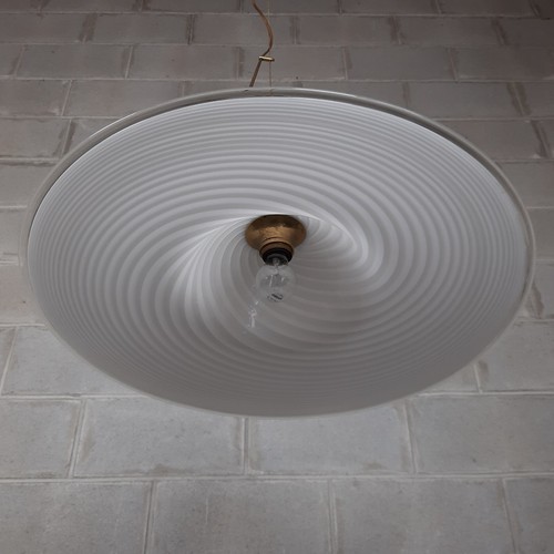 Lampadario vetro murano bianco - murano,