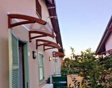 Pensilina tettoia legno - pensilina,