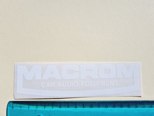 Adesivo macrom car audio - macrom,