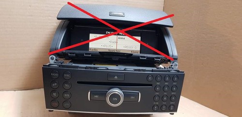 Radio mp3 mercedes w204 - cd,
