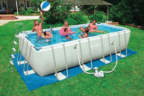 Piscina intex ultraframe - piscina,