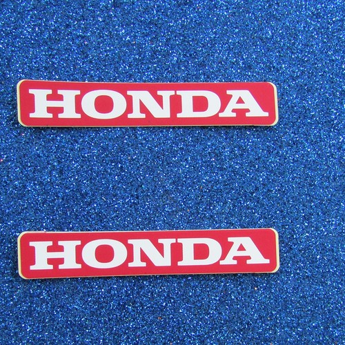 Coppia adesivi honda bianco - adesivi,