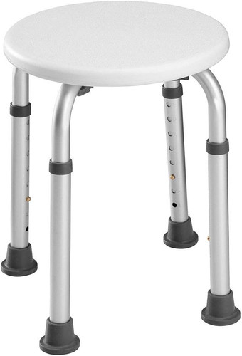 Sgabello bagno alluminio - bagno,
