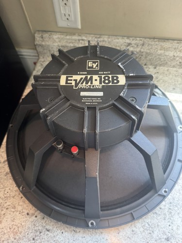 Electro voice evm - evm, woofer